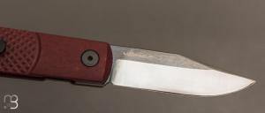   Couteau " BRLW Richlite Red Premium Retail knife 2026 " par Böker Solingen - 110673