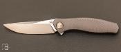 Couteau " Bio LIMITED EDITION " par Shirogorov et Dmitry Sinkevich - Titane et M398