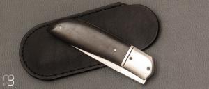    Couteau  "  Bohème " custom par Rémi Lavialle - RWL34 et ébène