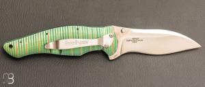 Couteau " Bump 1590GR #0369  " par Kershaw - Titane et S30V