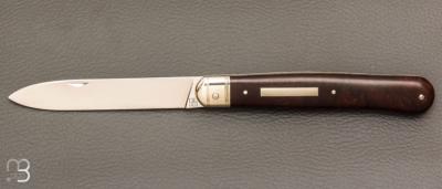   Couteau " Canif de luxe " par Adrien Vautrin - Bois de fer et 14c28N