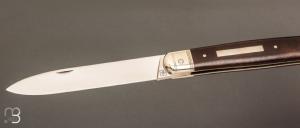   Couteau " Canif de luxe " par Adrien Vautrin - Bois de fer et 14c28N