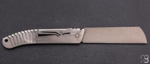 Couteau "Cutter" par Liérande - Inox 14C28N