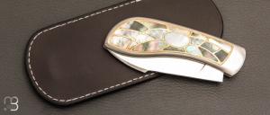  Couteau " Edcix " custom de Florent Dall'ava - L'atelier Dall'ava - Nacre