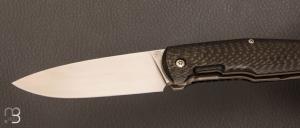   Couteau  "  FiF18 " custom par Philippe Jourget - RWL-34 et fibre de carbone