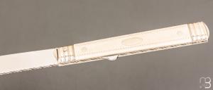    Couteau " Grand Marquis " par Romain Alvarez - ivoire de mammouth et RWL34