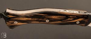  Couteau " Kukri Lock " pliant de Citadel - Ébène Royal