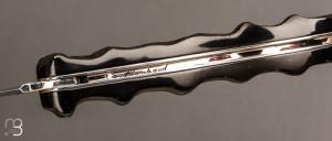   Couteau Laguiole 12 cm par Stéphane Rambaud - Plein manche impala