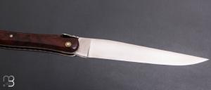  Couteau  " Laguiole 13 cm " fait main par Jérôme Latreille - Ironwood et 14c28N