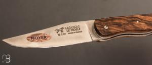 Couteau " Laguiole Chasse " par Le Fidèle - Noyer et 12C27