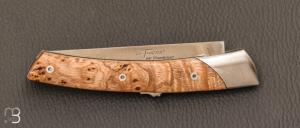 Couteau Le Thiers Mi-Jo en frêne par Chambriard - Pièce unique