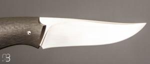    Couteau " Lutra Light " custom par Cyril Doche - Fibre de carbone et RWL34