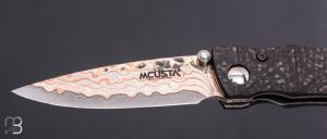 Couteau MC33C-FGB&G Limited Edition 25ème anniversaire par Mcusta
