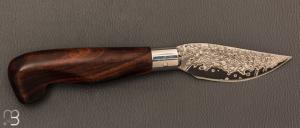    Couteau " Masunin " par Roberto Ottonello - Bois de fer et Damas