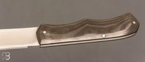   Couteau  "  PIB " de Benjamin MIttay - Fibres de carbone