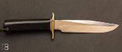 Couteau droit Randall N°1 - 7" "All-Purpose Fighting Knife" - Micarta noir
