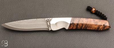 Couteau "Rokh S" par Florian Keller - Tamarin et Suminagshi SG2