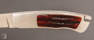   Couteau " Ron Lake Design " Lockback par Stéphane Sagric & Cyril Doche