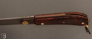    Couteau " Ronin piémontais " par Tony Ruot - Bruyère et C130
