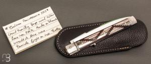    Couteau " Rumilly " par Bastien Toubhans - Atelier Beau Merle