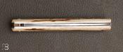 Couteau " Scagel " fait main par Laurent Gaillard - Bois de cerf - XC75