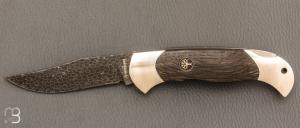  Couteau Böker Solingen - Scout Bog Oak Damast N°107/199  - 112124DAM