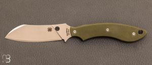 Couteau "  Stok Drop Point  " Od Green Spyderco- FB50GPOD