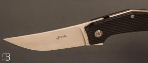    Couteau " Tactical Empire " par Jean Pierre Martin - Tashi Bharucha Design - Fibre de carbone et RWL34