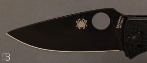    Couteau "  Tenacious Lightweight Black " Spyderco- C122PBBK