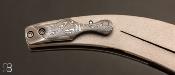 Couteau " Viking " San-Maï et fibre de carbone par Stéphane Espi