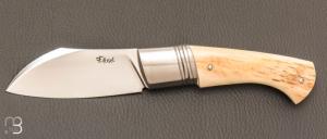   Couteau " Wallace " custom par Frdric Aug - Mammouth et RWL-34