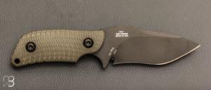    Couteau "ZT0121 Ranger Green" fixe par Zéro Tolerance 