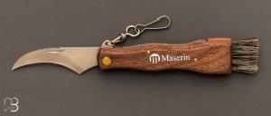 Couteau à champignons Maserin - Noyer