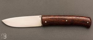   Couteau " Drop " slipjoint  custom par Raphaël Durand - Bois de fer et RWL34