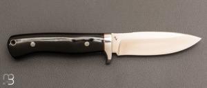    Couteau droit par Henri VIALLON - G10 et ATS34