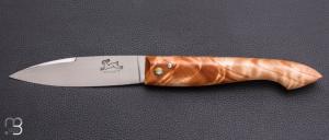     Couteau le grand Capucin manche en peuplier par Cognet Douk-Douk