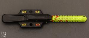    Couteau fixe "116-1Z Zombie Green ADO S/E par Microtech
