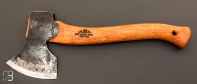 Hache " Large Carving Axe "  forgée main Gränsfors + étui cuir