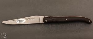   Couteau Laguiole Aubrac "Terre d'aubrac stabilisée Jonquille ”