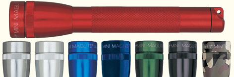 Lampes Maglite Mini rouge