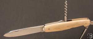   Couteau  "  Navette 4 pièces " de collection par Adrien Vautrin