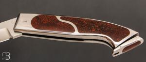   Couteau " Opus One " par Charles Bennica - Os de dinosaure