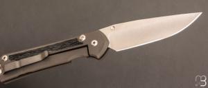  Couteau  "  Sebenza 31 Large Black Micarta inlay  " L31-1200 de Chris Reeve 