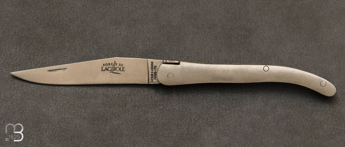Couteau Laguiole 9 cm Le "Flat" par Christian Ghion et la Forge de Laguiole