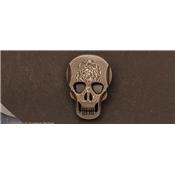 Damascus Skull Money Clip by Hikari