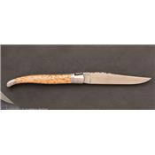 12cm Birch Laguiole pocket knife