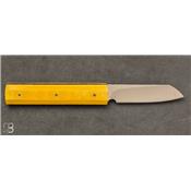 Couteau de poche " SingleSpring " par Roberto Ottonello - Micarta