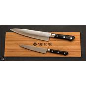 Coffret de 2 couteaux Japonais de cuisine Tojiro DP Serie - F802 et F808
