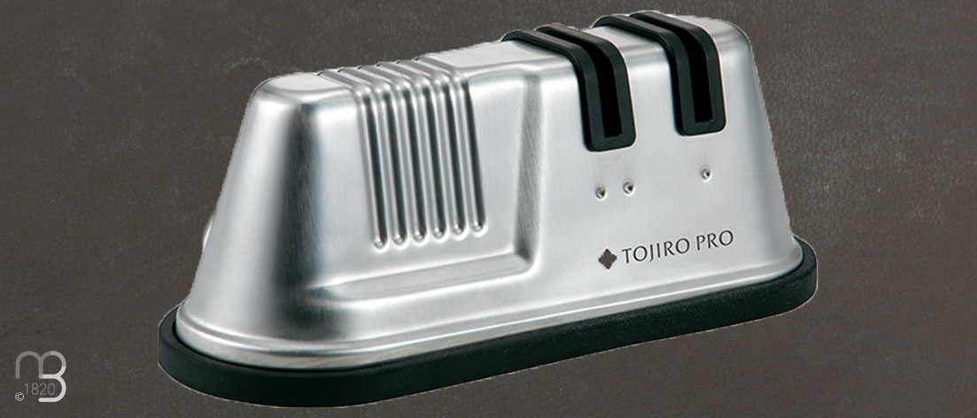 Aiguiseur manuel roulettes céramique pour couteaux - Tojiro PRO