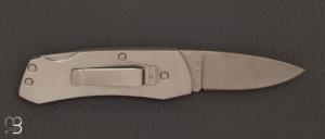 Couteau  "  Belt Buckle " lock-back par Al Mar 
